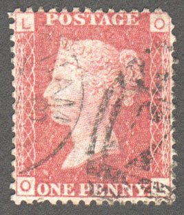 Great Britain Scott 33 Used Plate 112 - OL - Click Image to Close